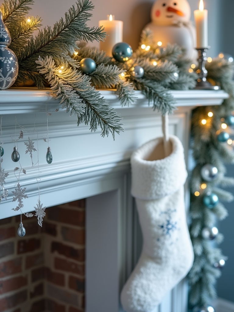 whimsical fireplace mantel decor