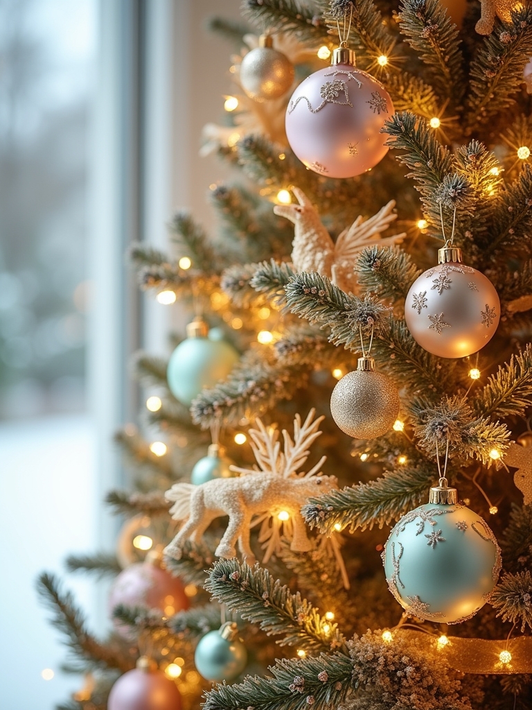 whimsical gold pastel decor