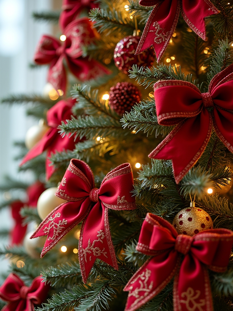 whimsical layered bow decorations