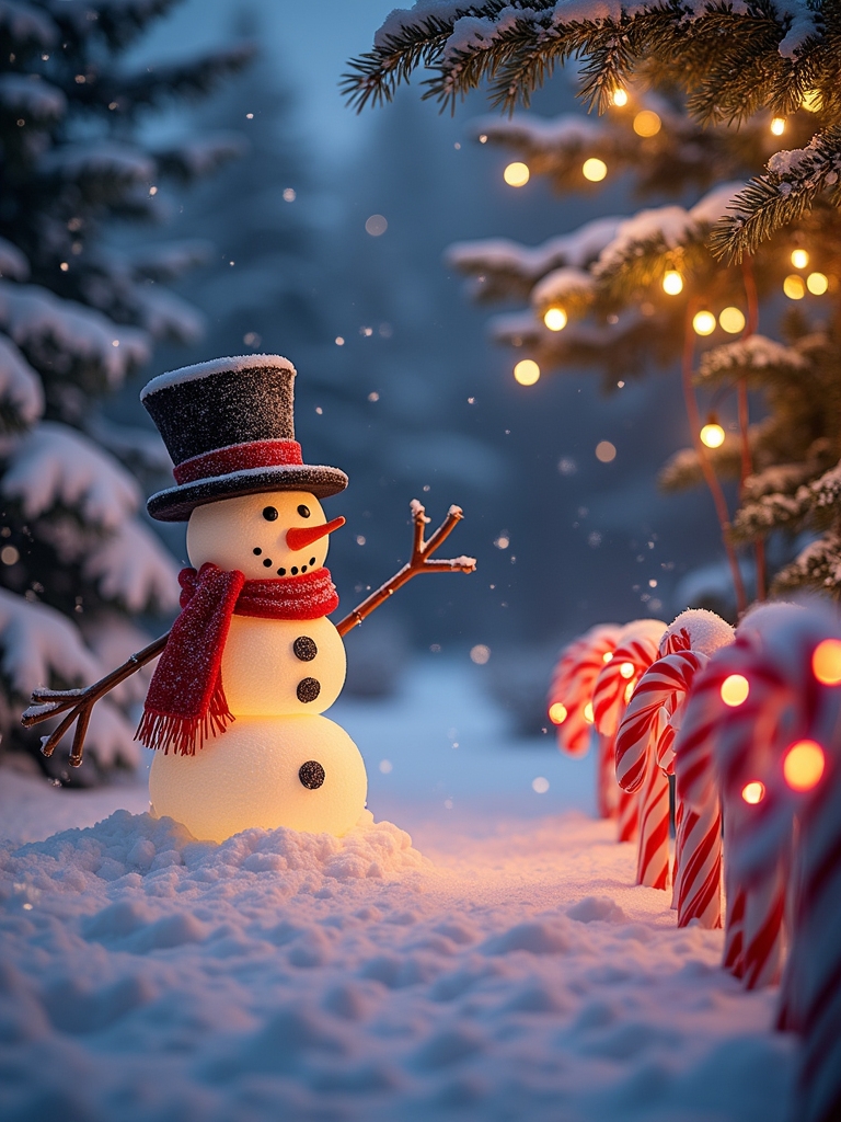 whimsical snowman decorations enhance