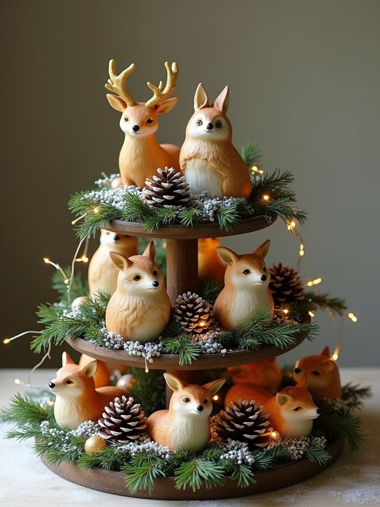 whimsical woodland creature decor