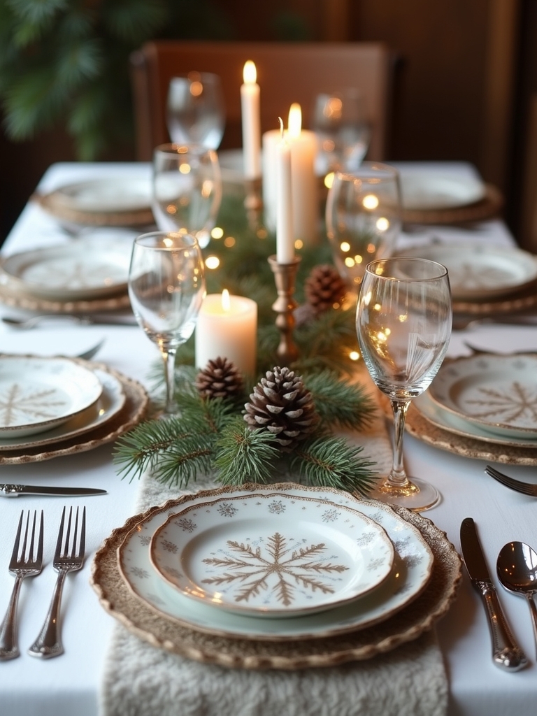 winter themed dining experience