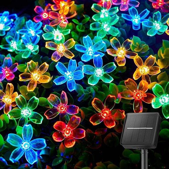 Brightown 60 LED Multicolor Solar String Lights