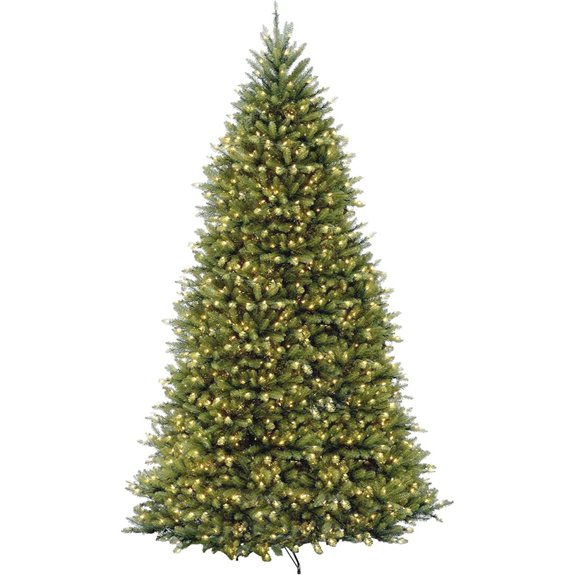National Tree 12 ft Pre-Lit Dunhill Fir Christmas Tree